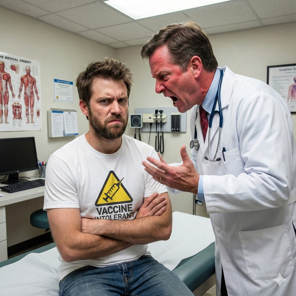 Vaccine Intolerant T-Shirt